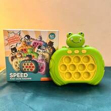 Kids' Fast Press Game Machine, 999 Levels, 4 Modes, Bubble Fingertip Toy. Handheld Fast Press Bubble Machine With Instant Sound Feedback, Sensory Whack-A-Mole Game, Relieves Anxiety And Stress For Teens And Adults, Birthday Gift, Christmas Gift. ... - Multicolor - View 9