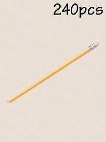 6/30/60/120/240pcs Custom Engraved Name/Text Pencils, Personalized Sketch Pencils, Customized Name Bulk Pencils, Customizable Golf Pencils With Erasers, Back To School, Student Gift, Daily Affirmations - Style 2 - View 24