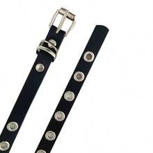 1pc Women's Belt 2026 New Style Multifunctional PU Leather Accessory Suitable For Daily Wear - Black - View 9