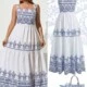 Azul y blanco