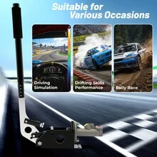 YUNRUX Hydraulic Handbrake Universal Rally Fly-Off Rally Drift Horizontal Vertical - A - 查看 8