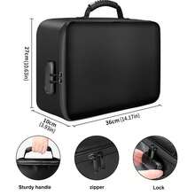 Fireproof Bag - Black - View 5