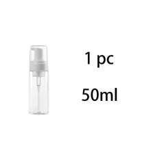 1pc/2pcs/3pcs 50ml/100ml/150ml/200ml Foaming Soap Bottle Empty Plastic Mousse Facial Cleanser Pump Bottle Refillable Lotion Shampoo Dispenser - Clear - View 7