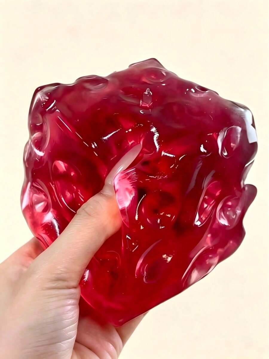 巨型起司方塊擠壓玩具 - 透明方塊擠壓玩具 - 麥芽方塊 - 紓壓玩具 - 壓力緩解 - 青少年擠壓玩具 - 生日禮物 - 完美禮物 - 禮物 - 收藏展示 - 彩色 - 查看 1