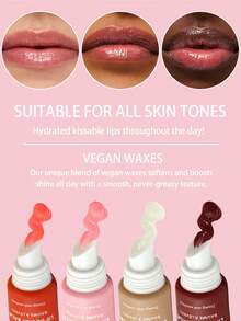 Anti-Cracking Lip Balm - Nourishing Moisturizing Lip Mask And Lip Balm, Fades Lip Lines, Moisturizing, Lip Essence, Softens And Protects Lips, With Subtle Tint, Y2K Style, Best Shade, Lip Care, Suitable For Daily Use On Dry Lips - Multiple Numbers - View 6