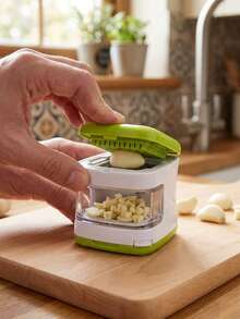 Kitchen Accessories 2-In-1 Garlic Dicer And Slicer, Double-Sided Food Prep Tool, BBQ Camping Essential, Summer Outdoor Cooking Gadget, Camping And RV Travel Essential, Easy To Clean, Suitable For Kitchen, Campsite, Picnic - Multicolor - View 6
