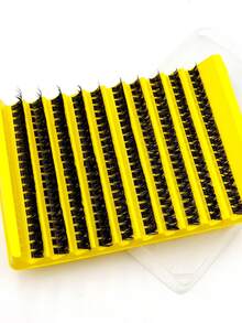 200 Pcs D Curl Thick Lashes,80D 10-18mm Mixed Natural Eyelash Extension,Fluffy Faux Mink Lashes,Curl Single Eyelashes,Cartoon Appearance Eyelashes,Suitable For Beginner Use,Cluster Lashes,Individual Lash - D - View 5