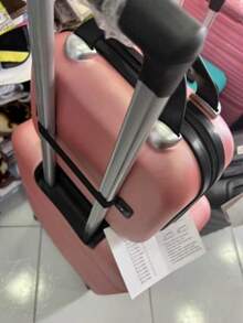 Premium Hard-Board Suitcase | 360° Wheels | Stylish And Durable | Security Lock - 玫瑰金色 - 查看 8