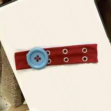 1pc Cute Polka Dot Decor Hair Band, Non-Slip Elastic Hair Accessories, Y2K Aesthetic Daily Wear For Women, Suitable,Casual,Street Style Sport Headband - 紅色帶孔 - 查看 12