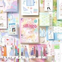 JotBox NANALALA Pink Comprehensive Diary Material Book Vintage Multi-Material Collage Basic Decoration - NANALALA Powder - View 4