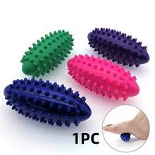 1PC PVC Foot Massage Ball Spiky Reliever Hedgehog Ball Fascia Relax Massager Plantar Trigger Point Relief - Multicolor - View 1