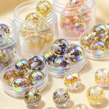 2pcs 16mm Multicolor Crown Beads Acrylic Loose Beads DIY Jewelry Making Necklace, Bracelet, Earrings Handmade Beading Accessories Materials - DIY Crown Beads - View 6