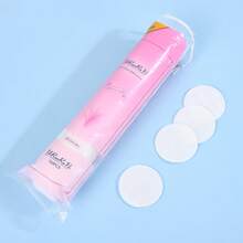 200pcs/100pcs Dischetti monouso rotondi per rimuovere il trucco, dimensione portatile da viaggio 6*6cm, adatti per rimuovere il trucco, pulizia del viso, cura della pelle, rimozione dello smalto per unghie, ottimo regalo per le donne - Multicolore - Visualizzare 10