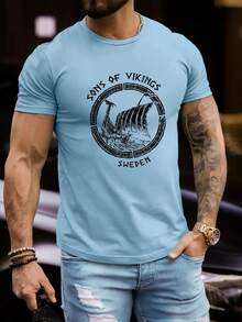 Son Ropa, Zapatos y Joyería Estampados Suecos > Ropa de Hombre > Ropa de Hombre Tallas Grandes > Camisetas, Camisas y Tops de Hombre Tallas Grandes > Camisetas de Hombre Tallas Grandes - Negro - Ver 9