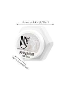 RS NAIL 免洗緞面蜘蛛膠美甲凝膠，彈性拉伸繪畫凝膠，升級版3D珍珠彩繪凝膠指甲油，美甲勾線凝膠，UV LED 浸泡脫除，適合居家或美甲店DIY美甲使用 - 彩色 - 查看 10