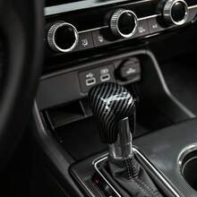 TRTY 1件裝碳纖維汽車排檔桿套，內裝裝飾貼紙，自動變速箱排檔保護套，運動風，適用於 Accord 2018-2026、Civic 2022-2026、Accord 10代 2016-2024、CRV/HRV 2023-2026 汽車配件 - 汽車換檔旋鈕蓋 - 查看 11