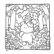 「夢幻蓬鬆」著色本，大膽簡單圖案，設計精美，適合放鬆。可用作聖誕節、萬聖節、生日、兒童節禮物，學生用品、開學用品或學校用品。 - 單件 - 查看 7