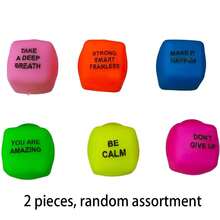 Slow Rebound Stress Ball, Mini Elastic Toy, Colorful Square Stress Ball, Sensory Stress Ball, Stretch Toy, Suitable For All Ages, Classroom Reward Prize, Party Gift, Perfect For Halloween, Christmas And Easter - Multicolor - View 12