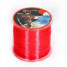 SOUGAYILANG Línea de Pesca de Nylon Monofilamento Material de Nylon Línea de Líder Para Agua Salada y Agua Dulce - Rosa - Ver 18