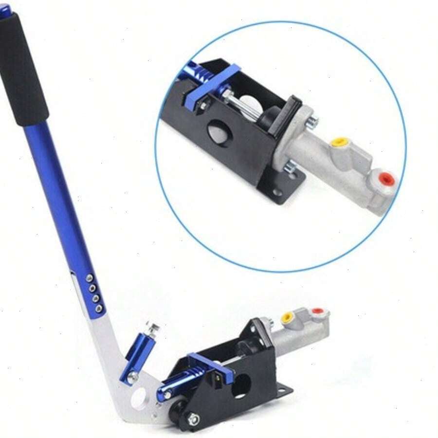 YUNRUX Hydraulic Fly Off Handbrake Drift Hand Brake Horizontal Vertical For Drift Front Performance Stunts Rallies - A - View 1