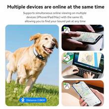 Smart GPS Pet Collar, Universal Anti-Lost Tracker For Dogs And Cats, Positioning And Tracking Device With Mobile App - A - View 5