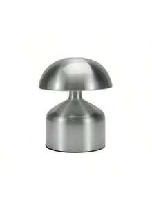 1pc Wireless Touch Control LED Lamp, Modern Macaron Mushroom Shaped Light, 3-Color Dimmable Bedside Lamp, Rechargeable Night Light, Suitable For Bedroom, Living Room, Home Decor And Gift - DunDun Table Lamp - Model a - View 16