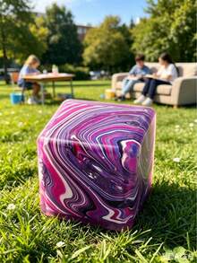1 PC Cross-Border -Style Swirl  Squishy Stress Relief Toy, Popular Cube Maltose Squishy Toy, Perfect Gift For Classmates And Colleagues - Multicolor - View 6