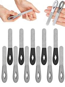 5/1pc The New Nail File And Double-Sided Nail Shaping Tool Is An Excellent High-End Nail File Set For Polishing And Shaping Nails. It Is Easy To Operate And Convenient To Carry When Going Out. - Multicolor - View 1