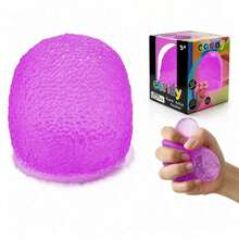 Cute Candy Squishy Toy, Jelly Sugar Ball Stress Relief Fidget, Soft Squeeze Sensory Toy For Kids & Adults, Kawaii Mochi Squishy Desk Toy, Anxiety Relief Hand Toy, Party Favor, Cute Candy-Inspired Decompression Toy. - Candy(Purple) - 查看 7