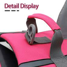 Chaleco salvavidas para perros, traje de baño de alta flotabilidad para perros pequeños, chaleco salvavidas ajustable reflectante, alta visibilidad, adecuado para nadar, remar, deportes al aire libre - Rosa Fucsia - View 5