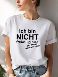 Women T-Shirts - Black - View 1