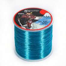 SOUGAYILANG Dây câu nylon mono, dây dẫn câu bằng chất liệu nylon cho nước mặn và nước ngọt - Màu xanh lam - Xem 18