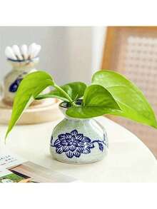 1pc Retro Ceramic Toothpick Holder - Creative Kitchen & Dining Room Decor, Suitable For Home And Restaurant Use - Multicolor - View 1