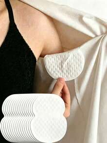 1/10/50/100PCS Disposable Underarm Sweat Patches, Ultra-Thin Invisible Armpit Sweat Pads, Breathable Comfortable Odorless Sweat Absorbing Stickers, Unisex Anti-Sweat Underarm Liners For Sports, Travel, Summer, Wedding, Daily Outdoor & Garden Use - Upgraded - View 3