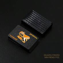 TOOUEE Luxurious Golden And Black Playing Cards - Waterproof, Ideal For Magic & Party Entertainment. Material Is More Suitable For Party Use, Creative Toys, Card And Poker Series, Texas Poker - black gold - View 5