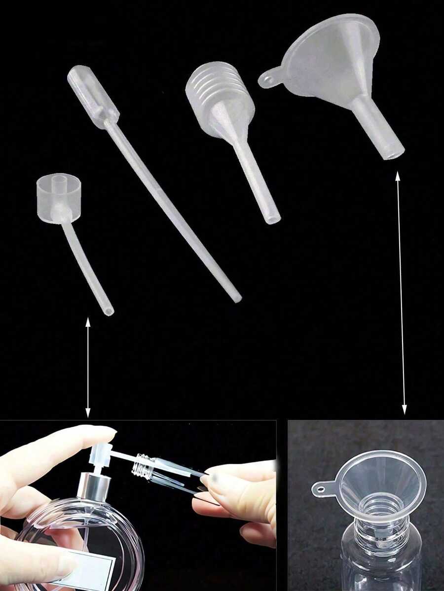 Perfume Refilling Funnel, Cosmetic Pump Dispenser, Refillable Perfume Spray Bottle, Makeup Cosmetic Refilling Pump, Reusable Travel Perfume Spray Bottle - Clear - View 1