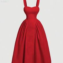 jianchaimaoyi02  MOD Vestido largo de estilo vintage de palacio con vuelo para tallas grandes, vestido de graduación, vestido de corsé - Amarillo - Ver 8