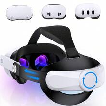 HELLCOOL  Adjustable Head Strap For  Quest 3S/Quest 3/Quest 2 Headstrap For VR Headset Accessories Enhanced Support - View 3