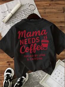 Women T-Shirts - 黑色 - 查看 3