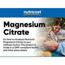 Nutricost Magnesium Citrate Powder Unflavored 500g - Mixable, Clean Formula, Non-GMO Mineral Supplement - 無味 - 查看 6