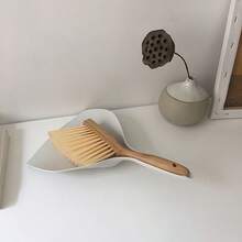 1 Set Sapu dan Pengki Kecil untuk Meja, Set Sikat Sapu Genggam, Termasuk Pengki, Cocok untuk Dapur, Ruang Tamu dan Ambang Jendela, Set Pembersih Lantai Keras - A - View 7