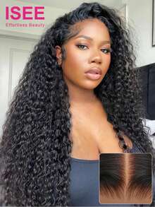 ISEE HAIR Wear Go 無膠水波紋 HD 7*5 蕾絲假髮 180% 密度 30 英吋標準長度 自然色 預剪蕾絲 預拔髮際線 真人髮 女用日常款 - SNatural - 查看 1