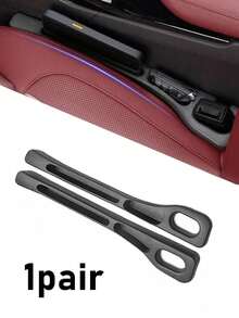 1 Pair Car Seat Gap Filler Storage Box With Phone Holder, Anti-Drop Design, Suitable For Sedan, SUV, Truck, Phone Placement, Seat Gap Filler, Seat Storage, Car Phone Accessories, Car Interior Accessories, Car Accessories - Multicolor - View 4