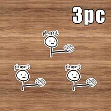 3inch PP Use It Vinyl Sticker. Funny And Relatable Design For Car Stickers, Bumper Stickers, Laptops, Water Bottles, Desks, Perfect For Humor Lovers, Students, Technology Enthusiasts - A - View 11