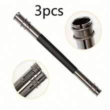 3 chiếc kéo dài bút chì hai đầu bằng kim loại, hộp đựng bút chì phác thảo, túi đựng ruột bút chì thay thế cho đồ dùng học tập, trở lại trường học - Nhiều màu - Xem 10