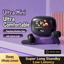 OTN Mini LX15 官方 Disney 聯名耳機，亮色卡通設計，支援單聲道與立體聲模式無縫切換，兼容 Android、iOS 及其他主流系統 - 查看 12