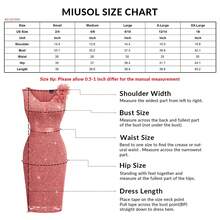 MIUSOL Women's Elegant Sequin Lace Bodycon Cocktail Dress Deep V Neck Sleeveless Floral Applique Slim Fit Pencil Dress, Wedding Guest, Semi Formal Dress - 薄荷綠 - 查看 9