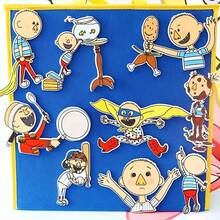 "No, David!" Felt Teaching Aid, Picture Book Story Performance Prop, Classroom Interactive Apron Theater, Reading Game - Multicolor - View 7