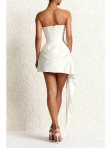 Bridesmaid Dresses - White - View 4