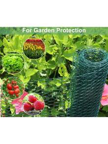 1 Roll Chicken Wire, 4/11.8 Inch Green Mesh, 0.6 Inch Hexagonal Galvanized PVC Coated Wire Fence, Suitable For Crafts, Poultry, Garden - Chicken Shredded Net - View 10